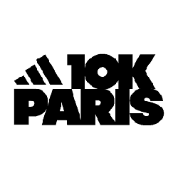 Logo adidas 10K Paris 2024